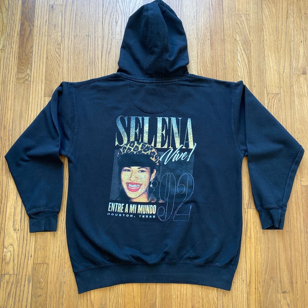 Selena Live Houston '92 Hoodie Sz XL